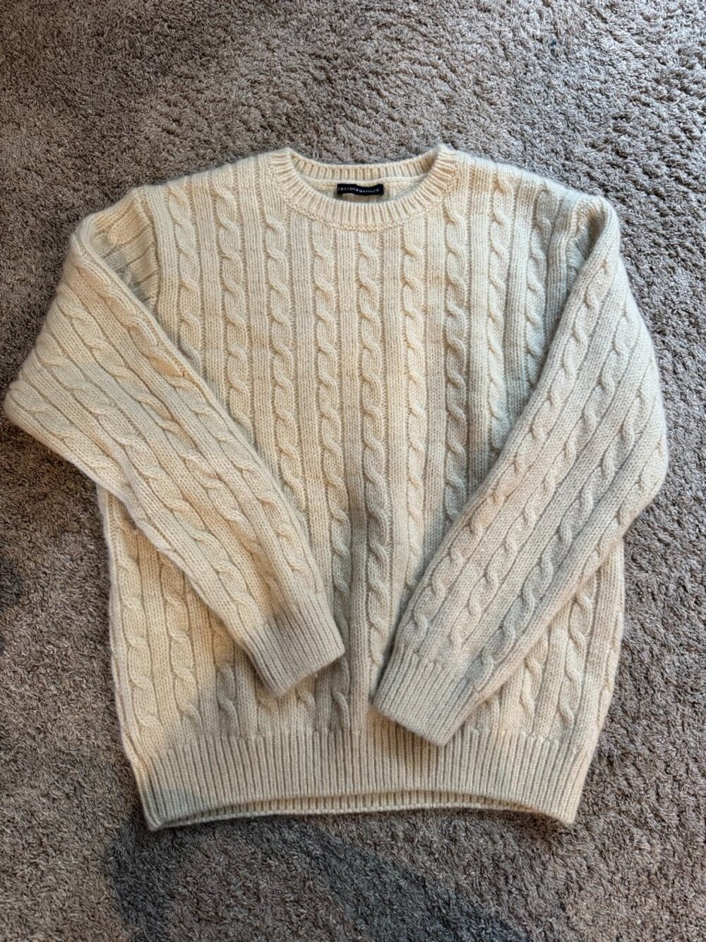 Brandy Melville Off White Wool Sweater